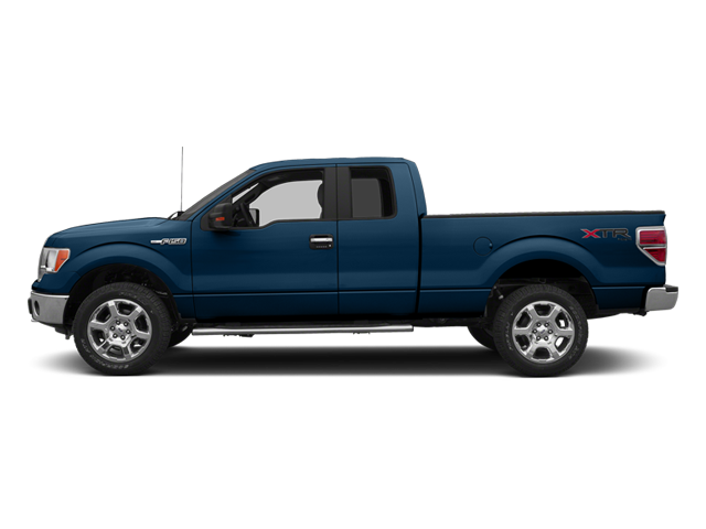 2014 Ford F-150 — rear three-quarter view