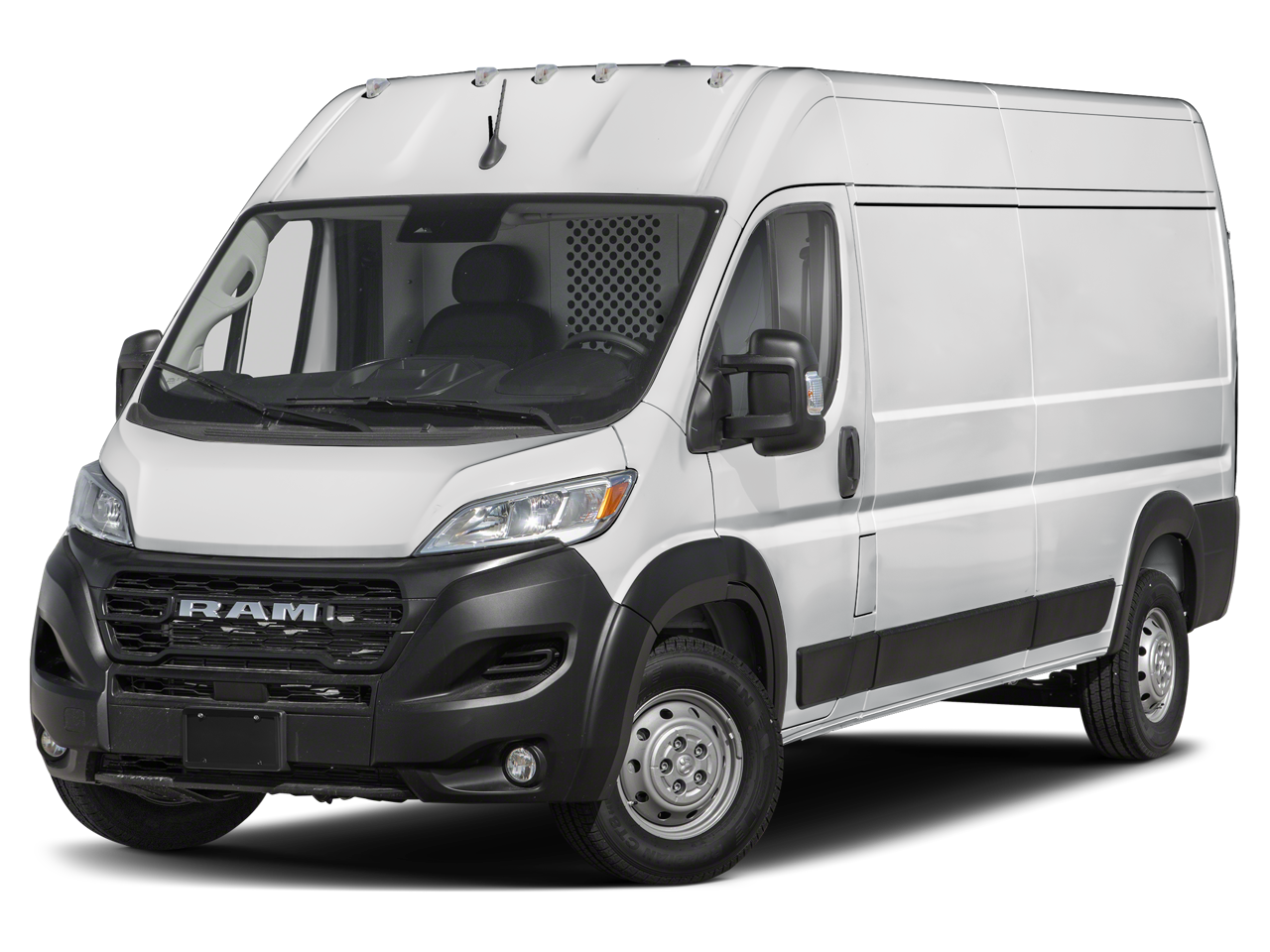 2024 RAM ProMaster 2500 Tradesman in Bright White Clearcoat — front three-quarter view
