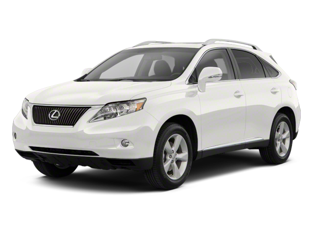 2010 Lexus RX 450h Base in Aurora White Pearl — front three-quarter view