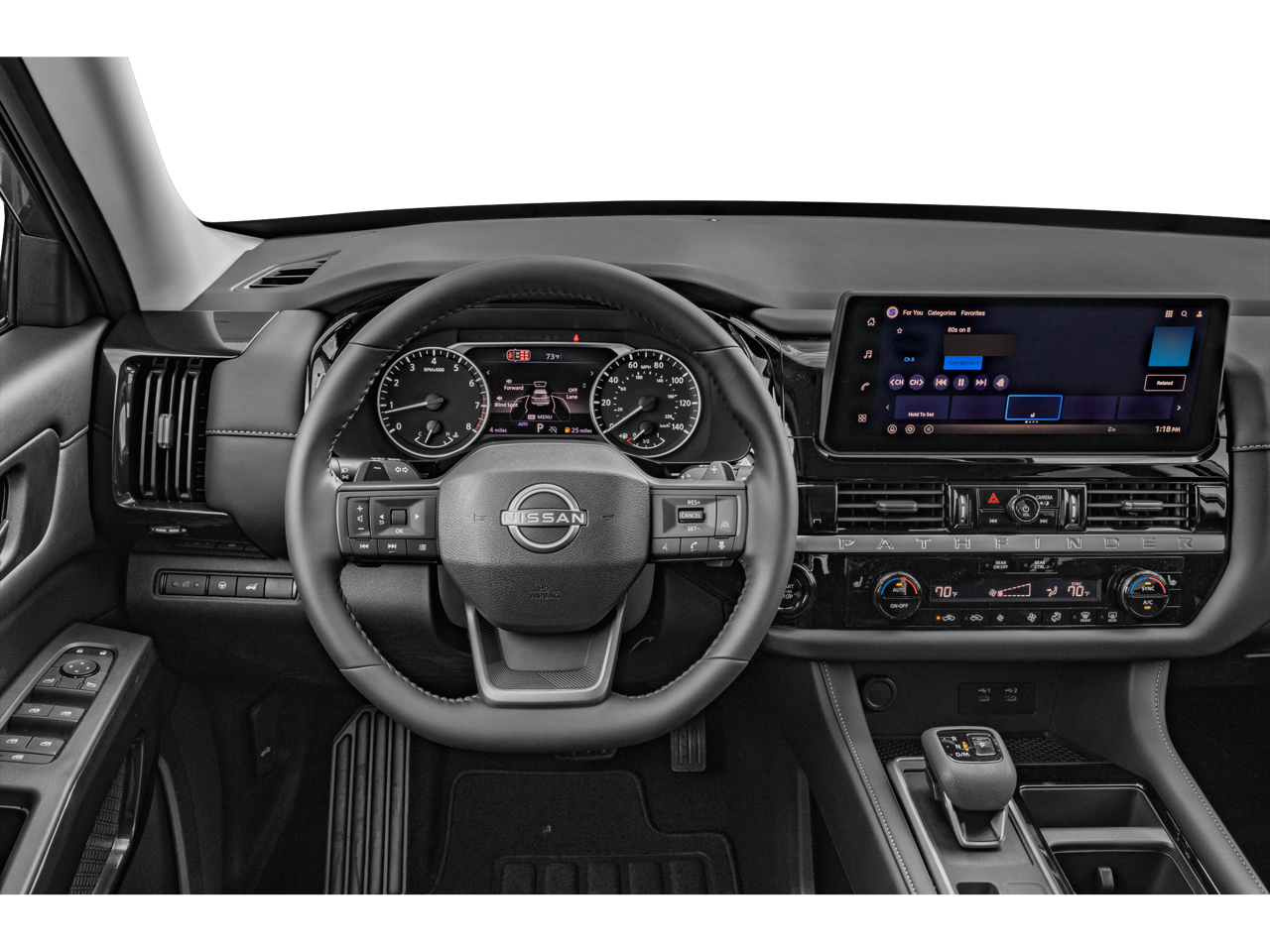 2026 Nissan Pathfinder — interior view