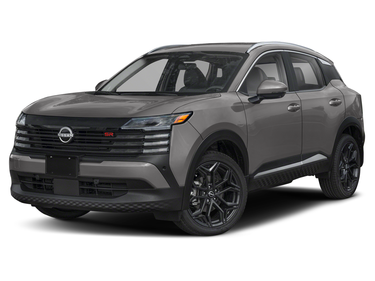 2026 Nissan Kicks SR in Aspen Whit — front three-quarter view