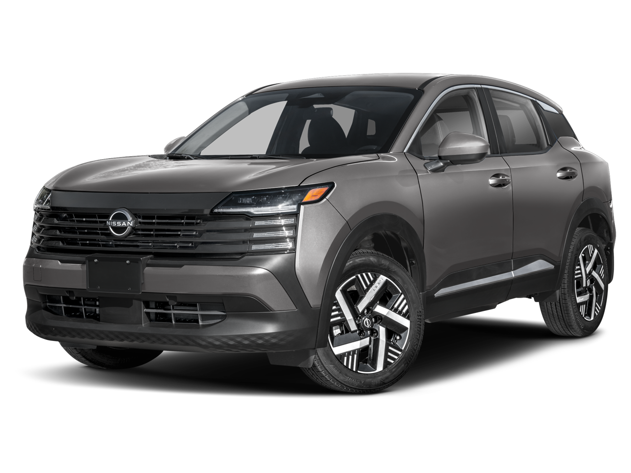 2026 Nissan Kicks SV in Scarlet Em — front three-quarter view