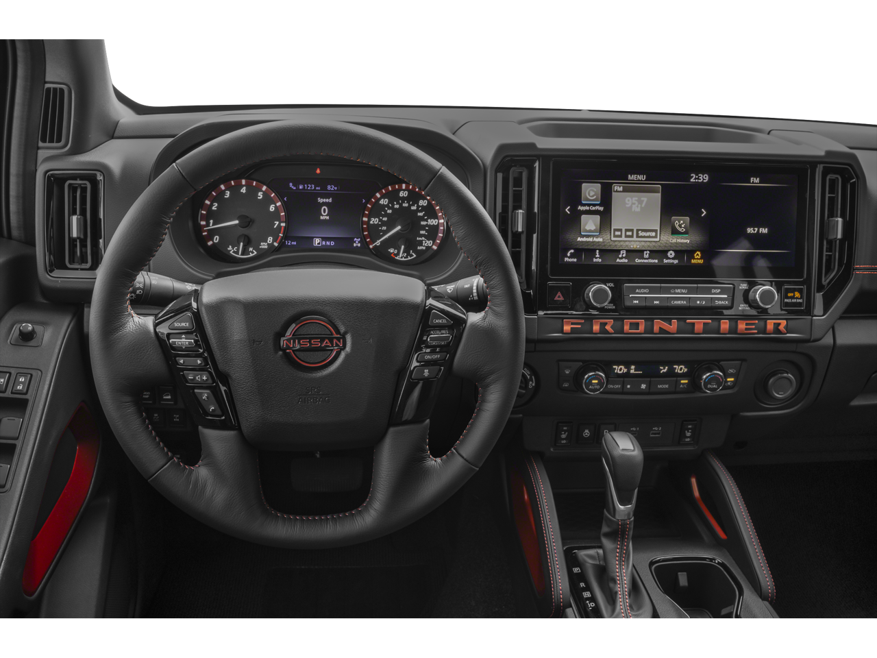 2026 Nissan Frontier — interior view