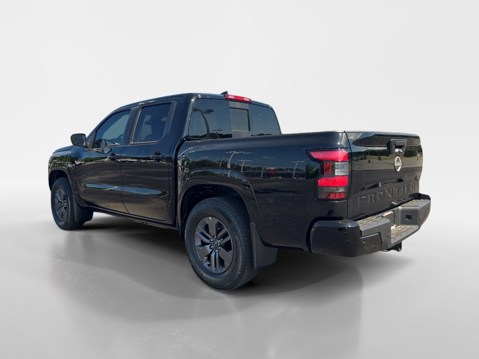 2026 Nissan Frontier — rear three-quarter view