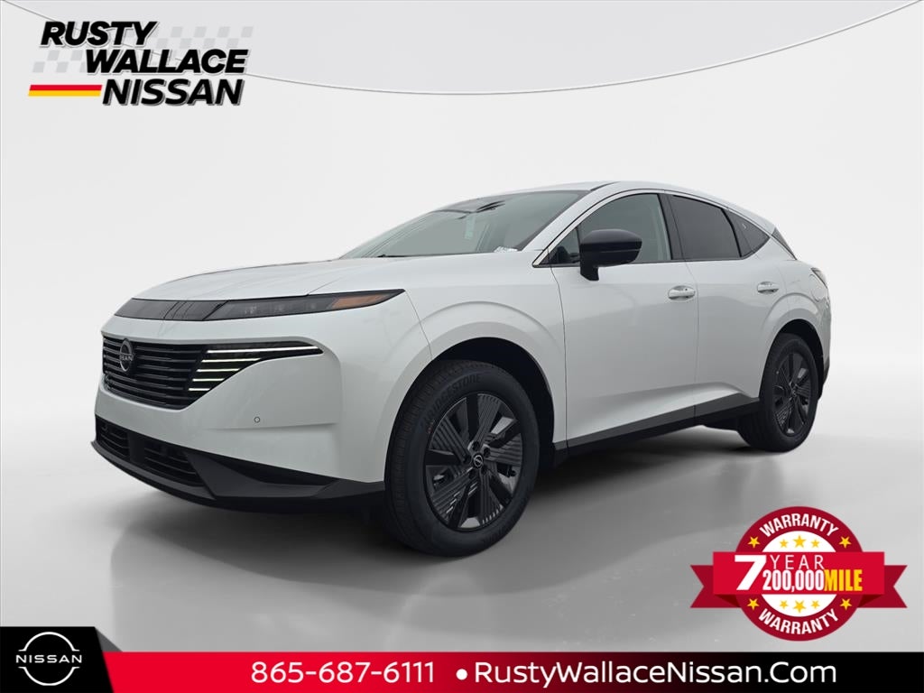 2026 Nissan Murano SL in Everest White Pearl Tricoat — front three-quarter view