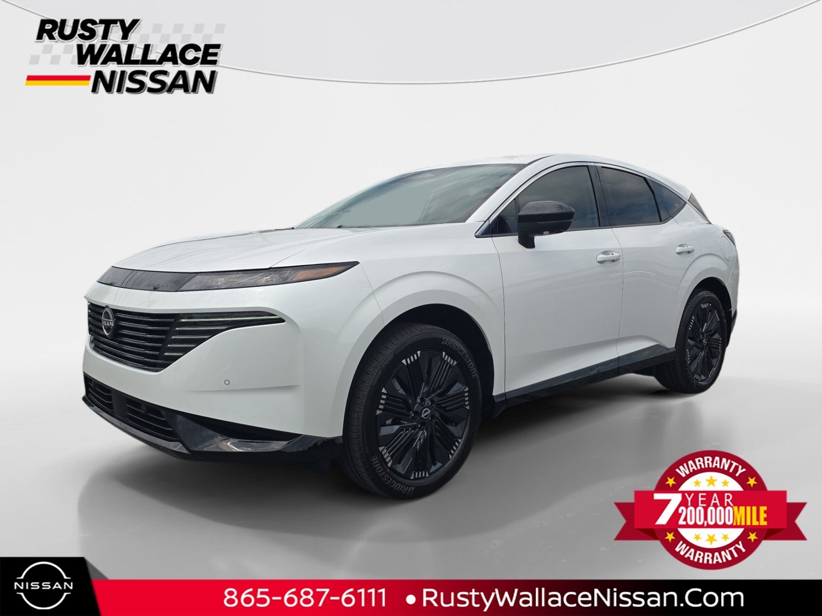 2026 Nissan Murano Platinum in Everest Wh — front three-quarter view