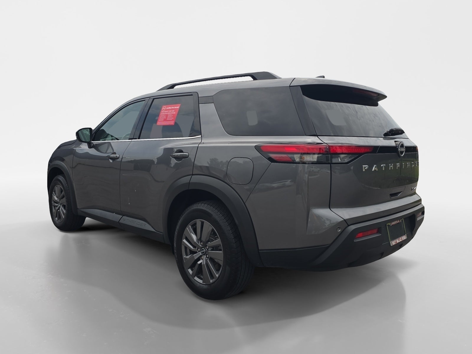 2024 Nissan Pathfinder — rear three-quarter view