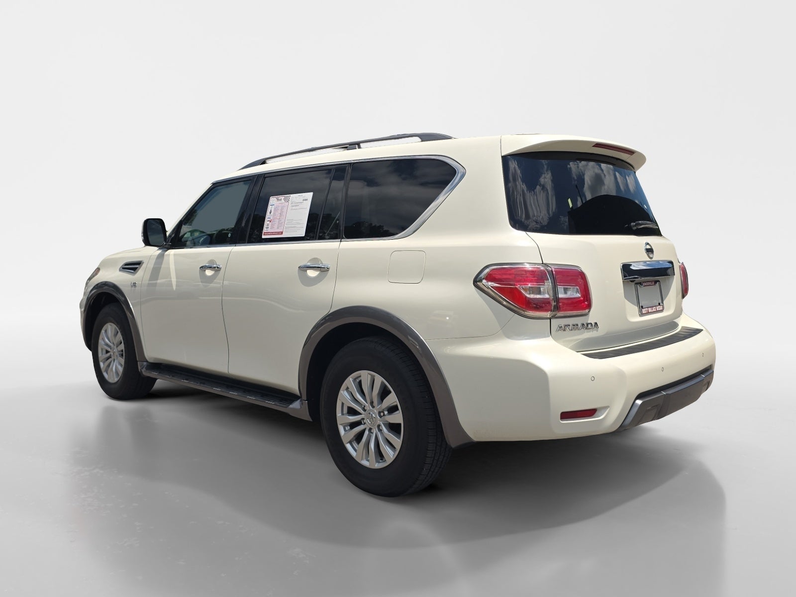 2019 Nissan Armada — rear three-quarter view
